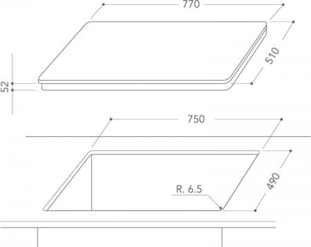 Варочная поверхность KitchenAid KHIP4 77510