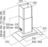 Кухонная вытяжка Cata C 900 Glass