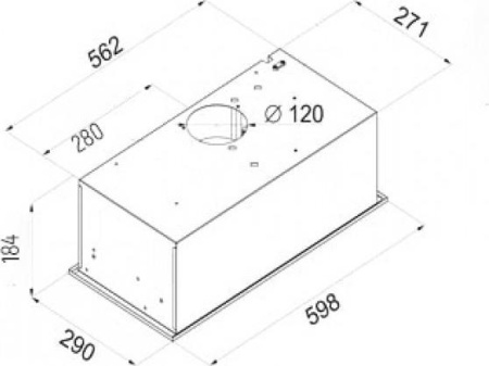 Кухонная вытяжка Ciarko Brutto 60