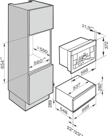Подогреватель посуды Miele ESW 6229 OBSW