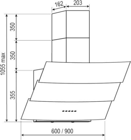Кухонная вытяжка Rainford RCH-3631