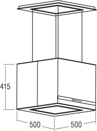 Кухонная вытяжка Cata Isla Hidra