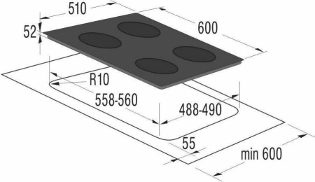 Варочная поверхность Gorenje IT 65 KR