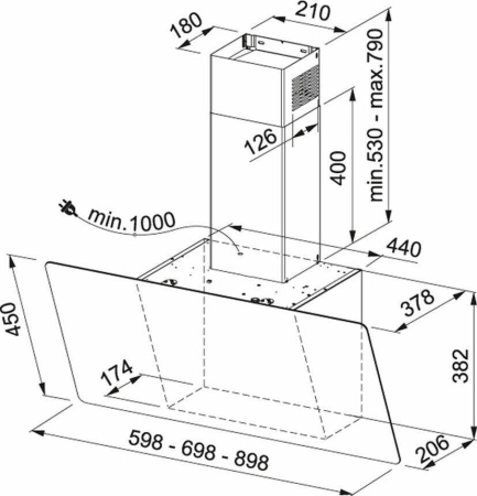 Кухонная вытяжка Franke FPJ 925 V WH/SS