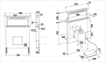 Кухонная вытяжка Kuppersbusch DD 9800.0 S