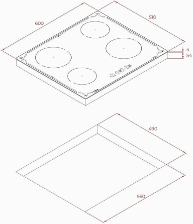 Варочная поверхность Teka IBR 64040 TTC