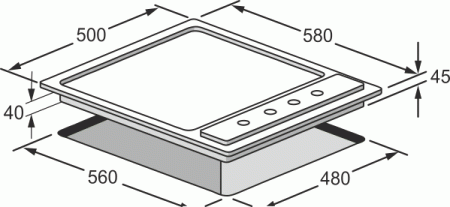 Варочная поверхность Kaiser KG 6976 ElfGBE Turbo