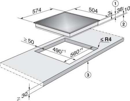 Варочная поверхность Miele KM 631