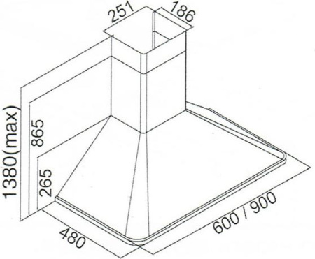 Кухонная вытяжка Kaiser A 9315 Em