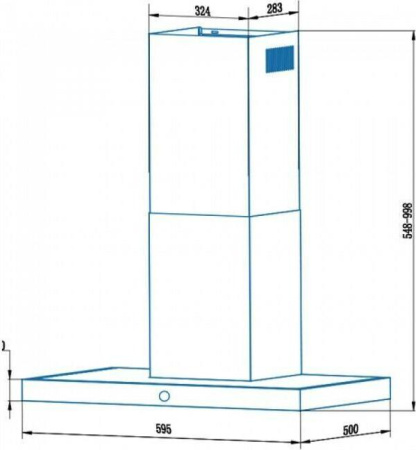 Кухонная вытяжка Cata B6-T600 X