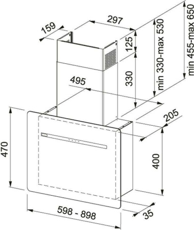 Кухонная вытяжка Franke Fsfl 605 Bk