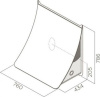 Кухонная вытяжка Elica Nuage Sense Draywall/F/75