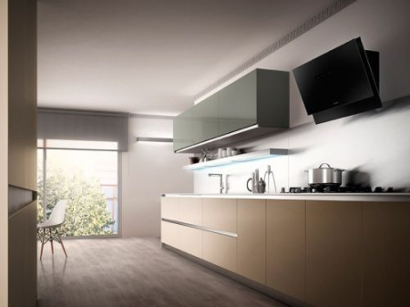 Кухонная вытяжка Faber Black Tie Brs+ Bk A80