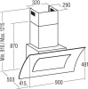 Кухонная вытяжка Cata Arte 900 Xgbk