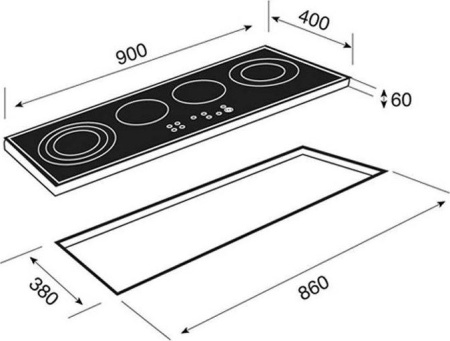 Варочная поверхность Teka TR 941 HZ