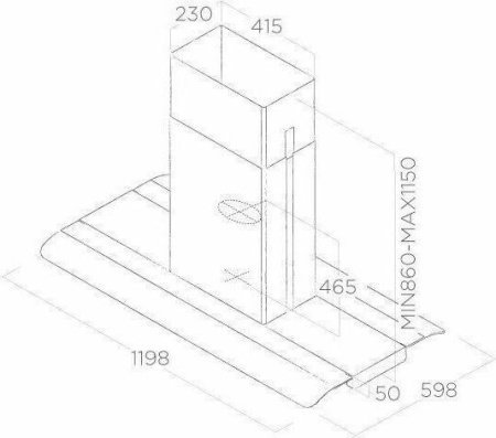 Кухонная вытяжка Elica Serendipity Island IX/A/1