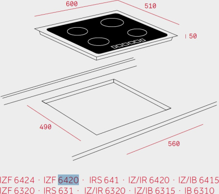 Варочная поверхность Teka IZ 6320