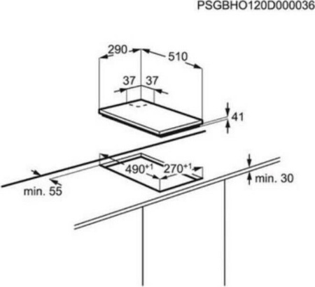 Варочная поверхность Electrolux EGG 93322 NX