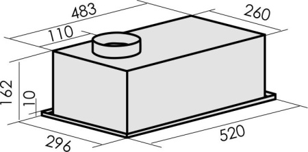 Кухонная вытяжка MBS Begonia 160