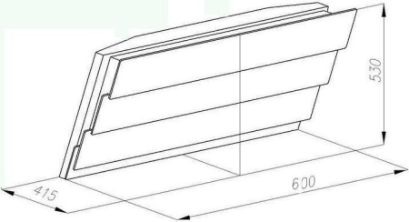 Кухонная вытяжка Maunfeld Manchester 60