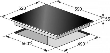Варочная поверхность Kaiser KCT 67 FI La Perle