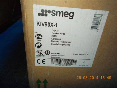 Кухонная вытяжка Smeg KIV90X-1