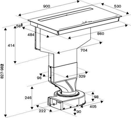 Варочная поверхность Bertazzoni P904IBHNE