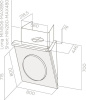 Кухонная вытяжка Elica OM TC WH/F/80