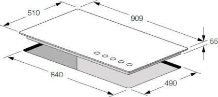 Варочная поверхность Fulgor-Milano FSH 905 G DWK XX