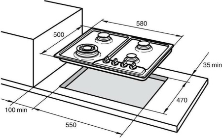 Варочная поверхность Delonghi ANT 46 ASV GU