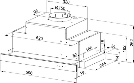 Кухонная вытяжка Konigin Rumina White 60