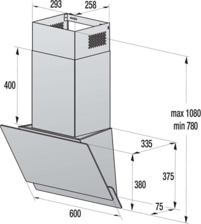 Кухонная вытяжка Gorenje WHI 649EB