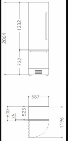 Холодильник KitchenAid KCZWX 20600L