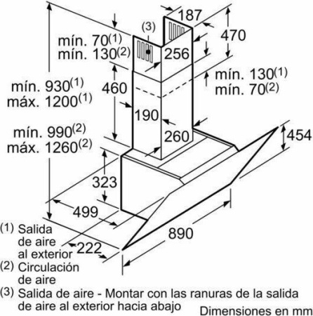 Кухонная вытяжка Siemens LC 91KWW20