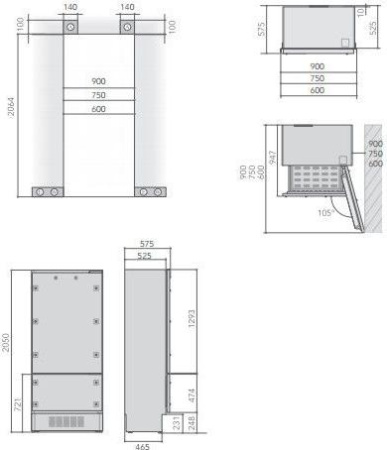 Холодильник KitchenAid KCZCX 20901L