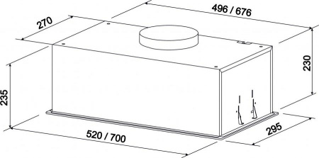 Кухонная вытяжка Zorg Stella 1200 52 S