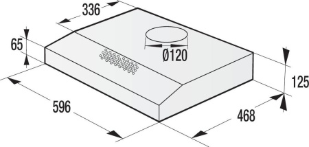 Кухонная вытяжка Gorenje WHU 629EB/S