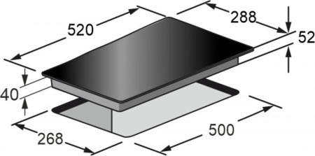 Варочная поверхность Kaiser KCT 3721 FW