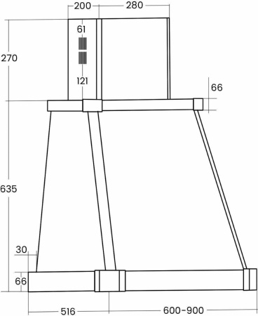 Кухонная вытяжка Kuppersberg T 939 C