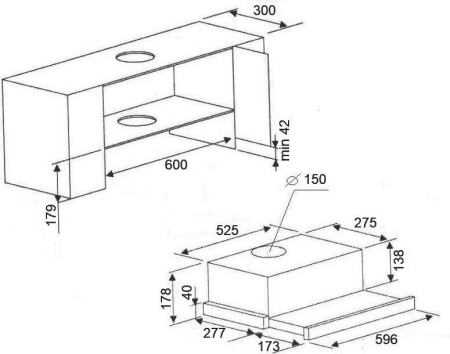 Кухонная вытяжка Kuppersberg Slimlux S 60 GW