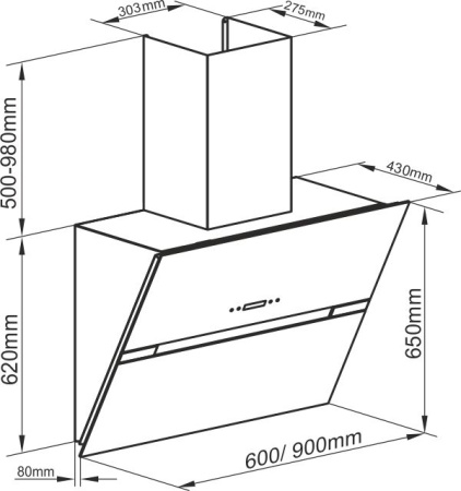 Кухонная вытяжка Kaiser AT 9407