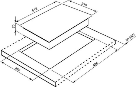 Варочная поверхность Smeg PGF32G