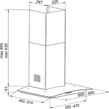 Кухонная вытяжка Schaub Lorenz SLD DS6704