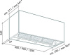 Кухонная вытяжка Falmec Integrata 60 IX 600