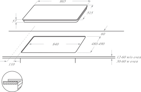 Варочная поверхность KitchenAid KHIAF 10900