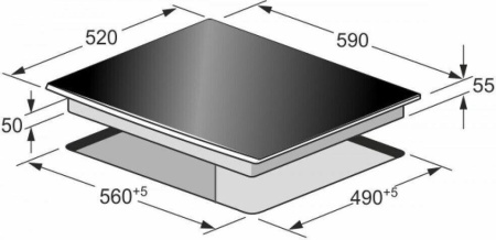 Варочная поверхность Kaiser KCT 6715 FW