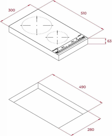Варочная поверхность Teka IZC 32300 DMS