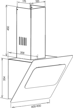 Кухонная вытяжка Schaub Lorenz SLD DY6734