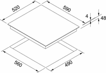 Варочная поверхность Franke FHMT 604 2FLEXI INT
